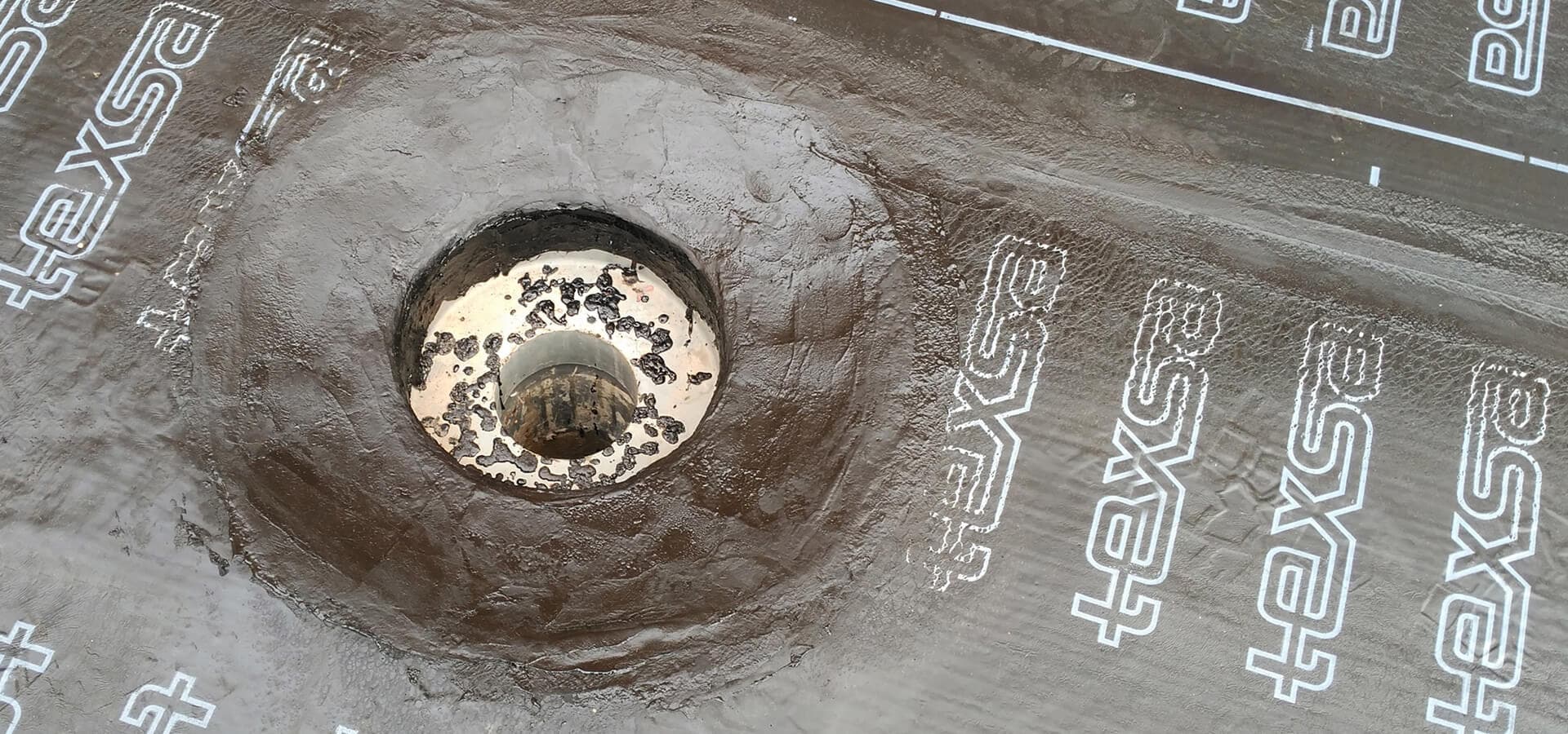 Reparación de filtraciones en sótano