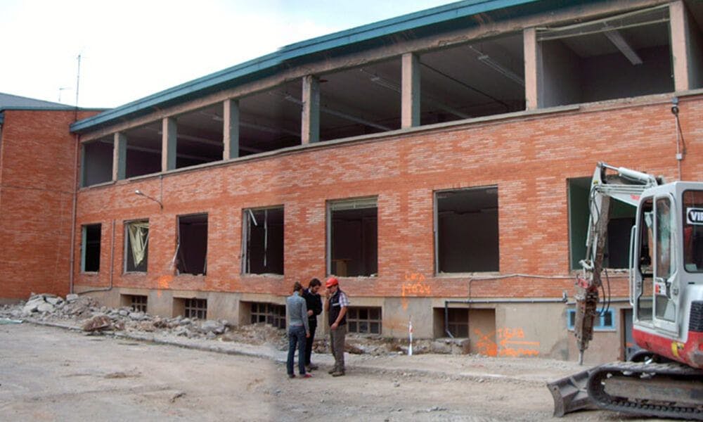 Reparación edificio de la Universidad 07