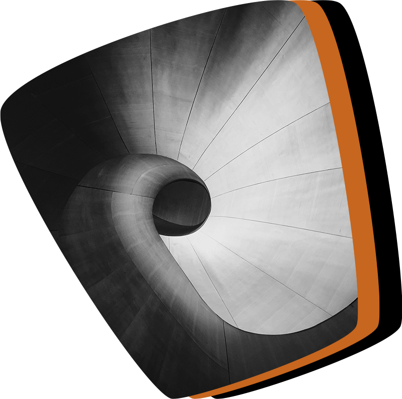 Escalera de hormigón en espiral
